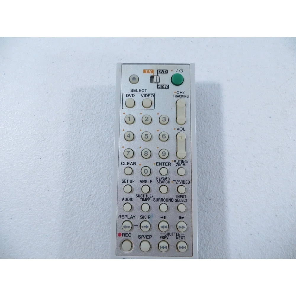 Genuine OEM Sony RMT-V501E DVD VCR Combo Remote Control SLV-D370P SLV-D360P